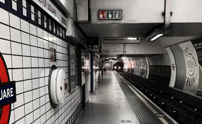 image of a tube station